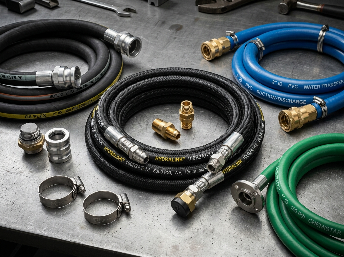 Hydraulic Hose dan Hose Industri