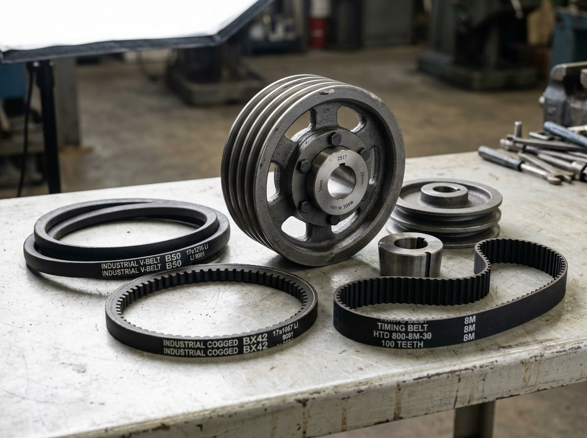 V-Belt dan Transmisi Mesin